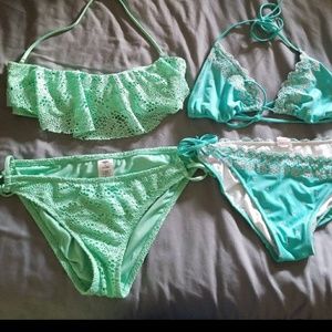 2 Mossimo bikinis...size lg